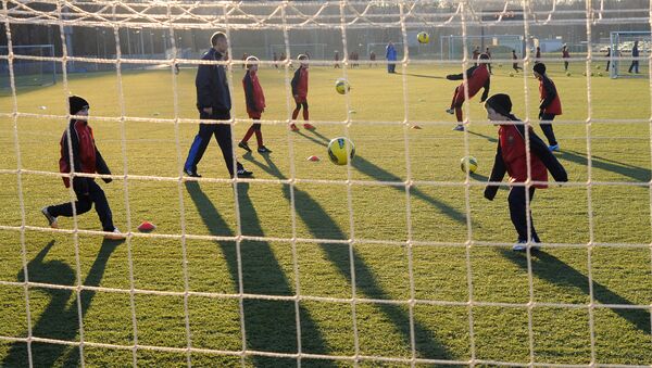 Escola de Futebol do Barcelona. - Sputnik Brasil