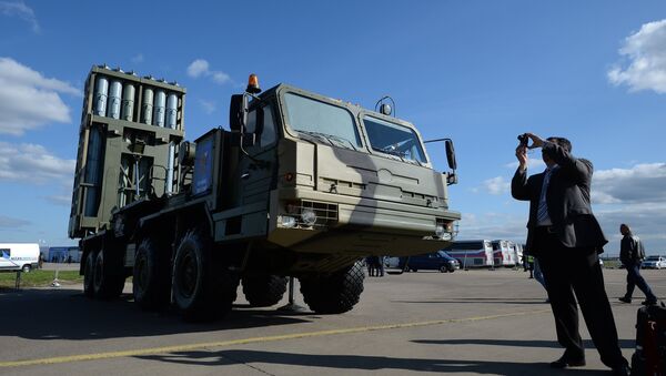 Sistema da defesa antiaérea S-350 Vityaz (foto de arquivo) - Sputnik Brasil