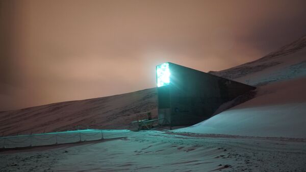 'Bunker do apocalipse' guarda em segurança sementes do mundo inteiro na ilha norueguesa de Spitsbergen - Sputnik Brasil