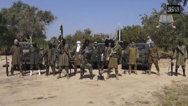 Miltantes do Boko Haram - Sputnik Brasil