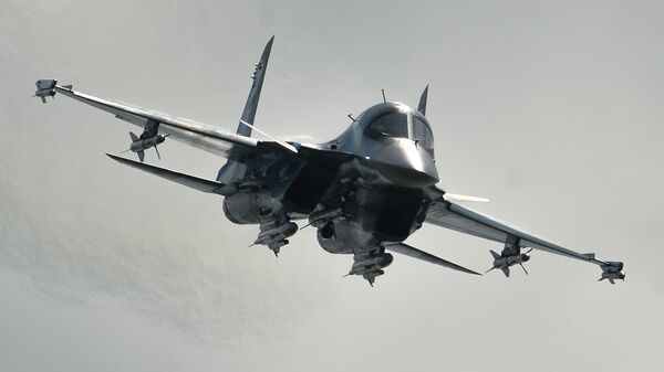 Caça russo Sukhoi Su-34 - Sputnik Brasil