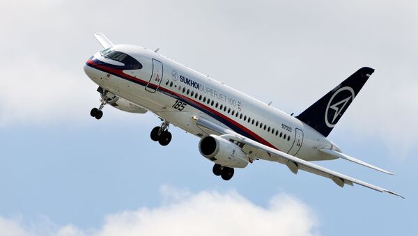 Sukhoi Superjet 100 - Sputnik Brasil