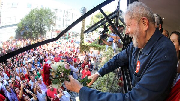 Ex-presidente do Brasil, Lula - Sputnik Brasil