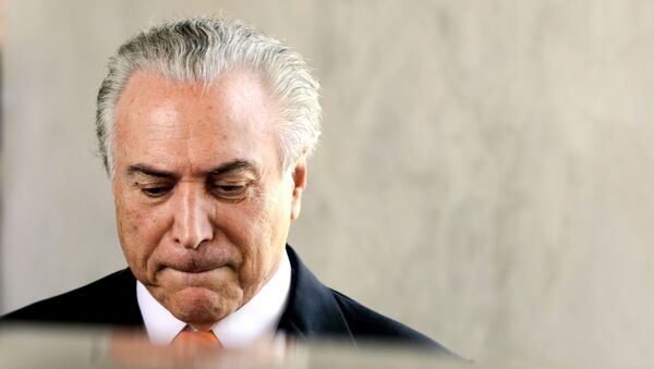 Michel Temer - Sputnik Brasil