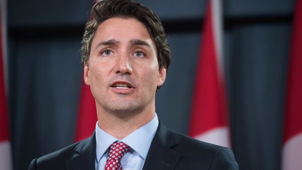 Primeiro-ministro canadense Justin Trudeau - Sputnik Brasil