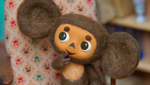 Cheburashka, personagem do desenho animado soviético no muséu do estúdio de animação Soyuzmultfilm - Sputnik Brasil