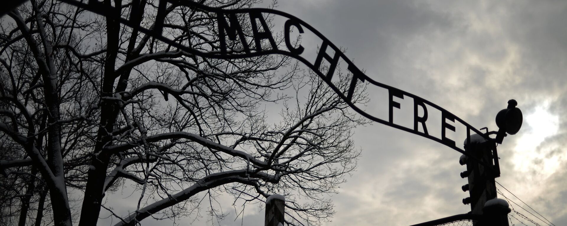 Entrada principal do antigo campo de Auschwitz–Birkenau - Sputnik Brasil, 1920, 27.10.2022