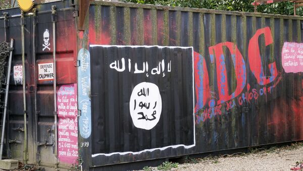 Bandeira do Daesh - Sputnik Brasil