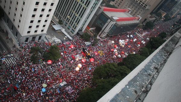 SP protestos 3 - Sputnik Brasil