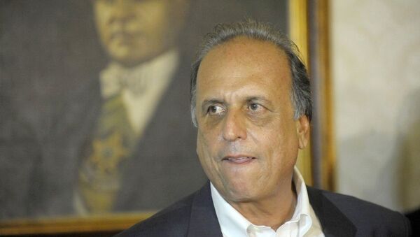 Governador do RJ, Luiz Fernando Pezão - Sputnik Brasil