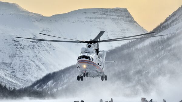 Helicóptero russo Mil Mi-26 (imagem referencial) - Sputnik Brasil