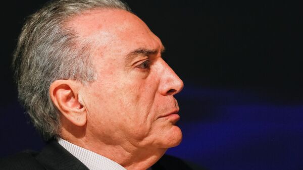 Michel Temer - Sputnik Brasil