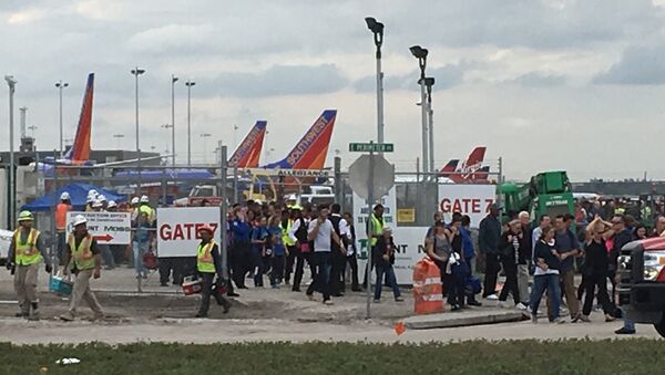 Shooting at Fort Lauderdale Airport - Sputnik Brasil