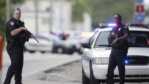 Polícia dos EUA (foto de arquivo) - Sputnik Brasil