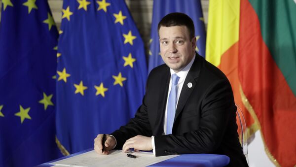 Estonian Prime Minister Juri Ratas - Sputnik Brasil