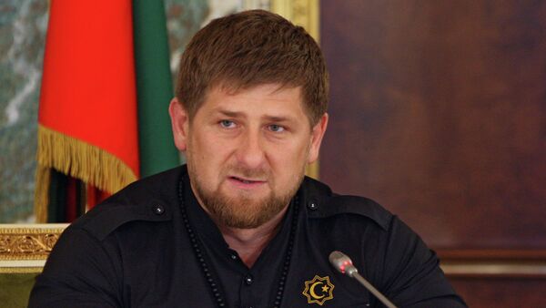 Líder da Chechênia Ramzan Kadyrov - Sputnik Brasil