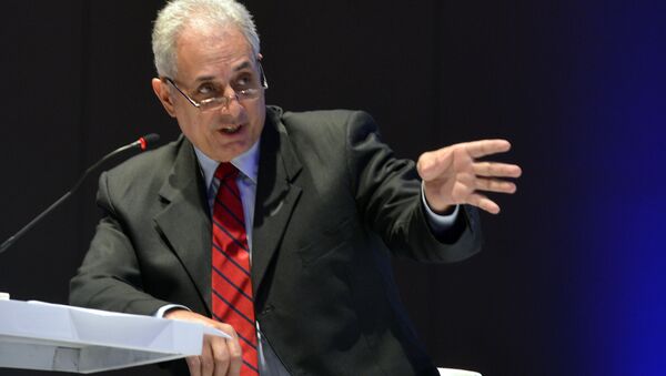 William Waack, jornalista da Rede Globo, durante evento em São Paulo - Sputnik Brasil