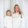 Pageboy, Bridesmaid And Flowergirl Embroidered Sweatshirt Jumpers, thumbnail 3 of 9