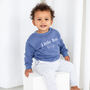 Child's Personalised Embroidered Big/Little Bro Sweatshirt Jumpers, thumbnail 1 of 7