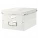  Leitz Click & Store A4 Storage Box, Click & Store, Medium, White 60440001