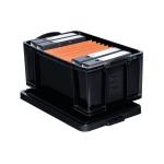 Really Useful Black Plastic Storage Box 64 Litre NWT2033