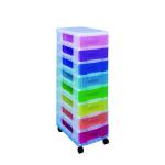 Really Useful Storage Tower with 8 Drawers Multicoloured DT1007 RUP63346