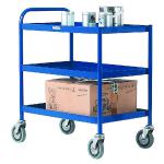 3 Tier Blue General Purpose Trolley 331493