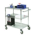 Mobile Trolley 3-Tier Chrome 373000