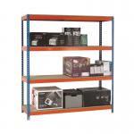 VFM OrangeZinc Heavy Duty Painted Shelving Unit 379024 SBY22586