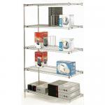 A741860  - Shelving Bay Add-On Unit-5 Sh