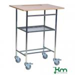 Writing Tablet Trolley With Lower Shelf.