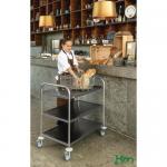 Stainless Steel Trolley 3 Shelf 