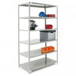 Bolted Shelving Starter Bay Grey - 2000 