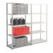 Heavy duty galvanised steel boltless shelving - up to 330kg - Starter Bay, 2000 x 1000 x 800mm 388193