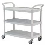 Large 3 Shelf Service Cart, Open Sided C