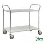 Platform Trolley 2 Shelves, Electro-Galv