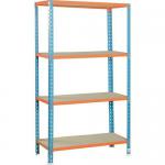 Simonclick Painted/Chip Shelf Unit - Hei