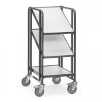 Esd Euro Box Cart, Platform 410 X 610mm