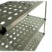 Perforated stainless steel shelving 408812