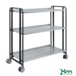 Adjustable Steel Shelf Trolley, Series 1