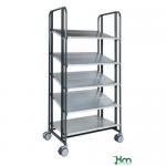 Adjustable Steel Shelf Trolley, Series 1