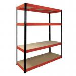 RB BOSS Boltless steel shelving - 500kg per shelf 422871