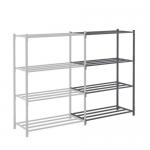 Heavy duty tubular shelving add on bay, 2000mm height 427690