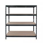 Painted steel rivet shelving 429521