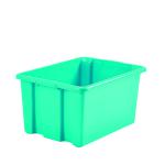 Stack And Store 14 Litres Small Teal Storage Box S01S809