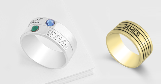 Engraved Rings - Banner