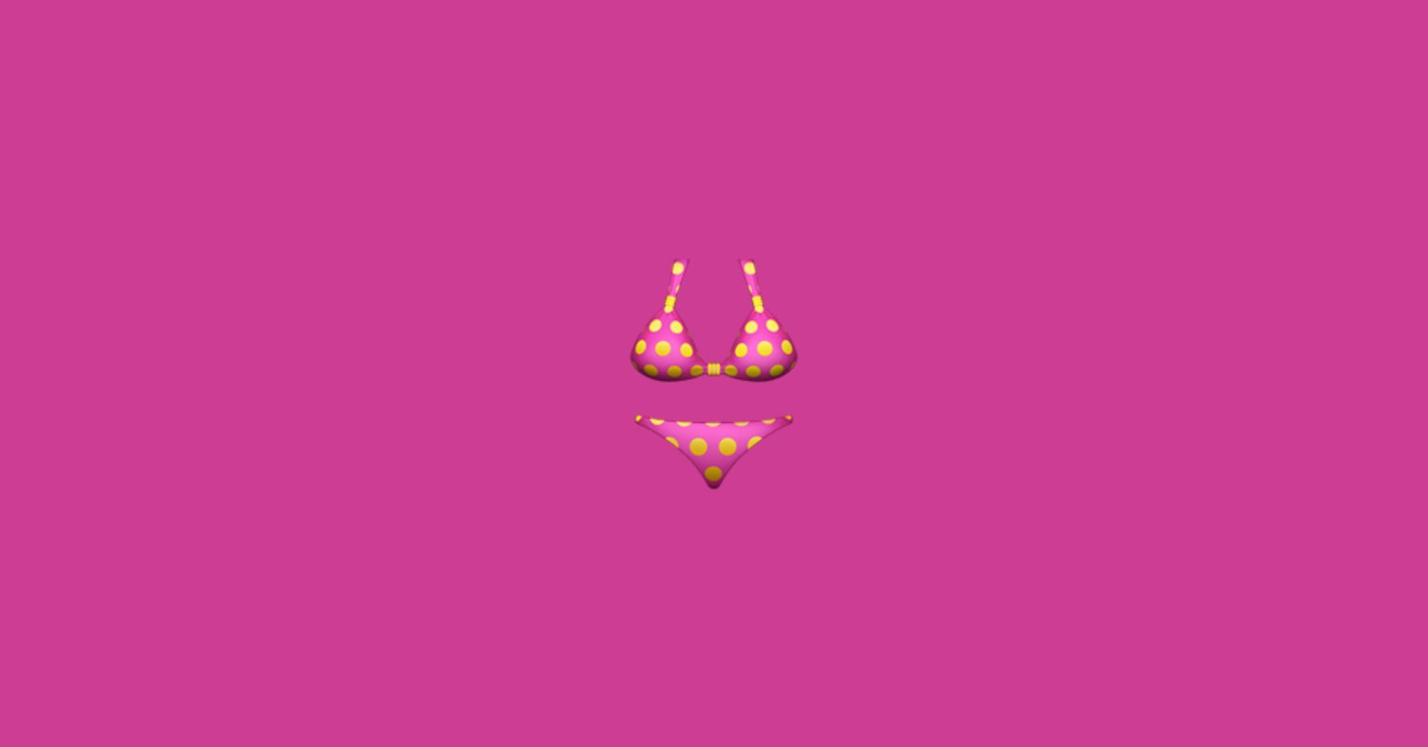 Bikini emoji