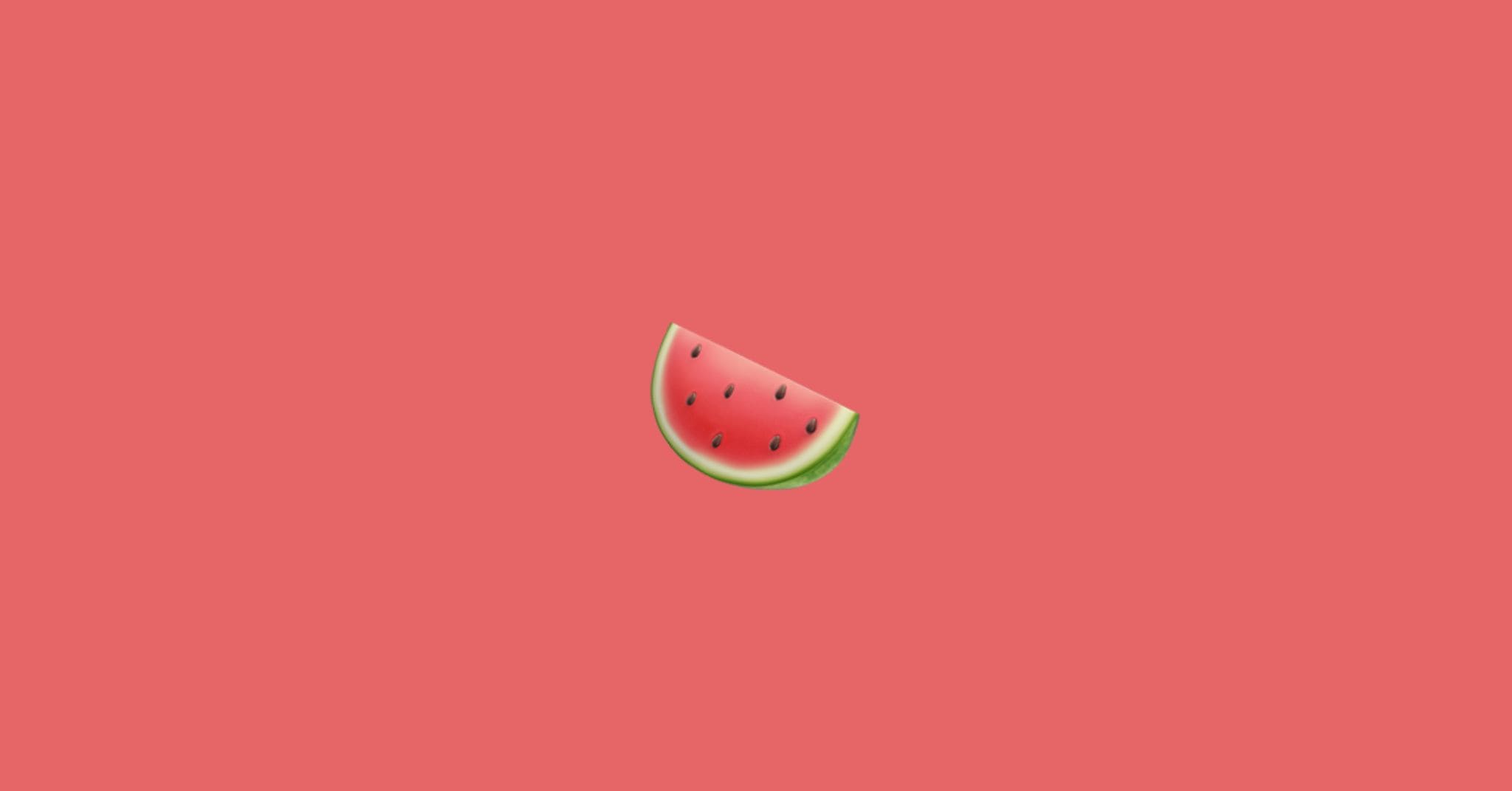 Watermelon emoji