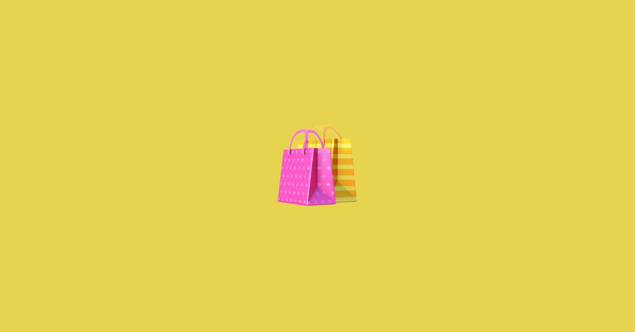 Shopping bags emoji