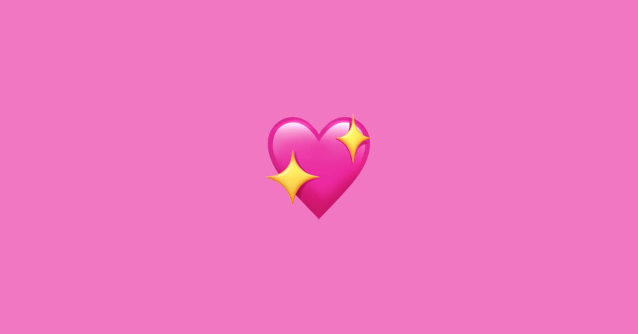 Sparkling Heart emoji